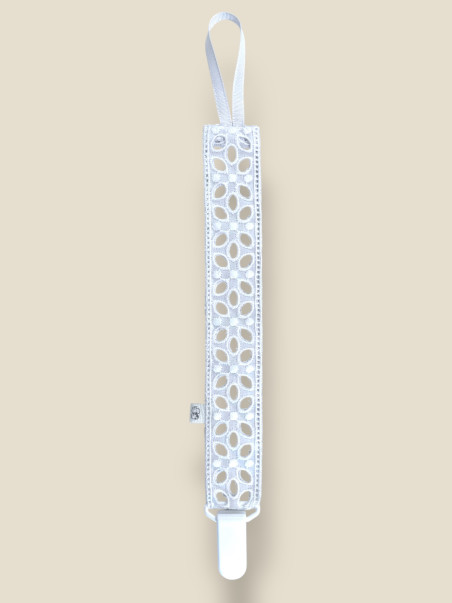 PORTA CIUCCIO STRISCIA RICAMATA NEMO