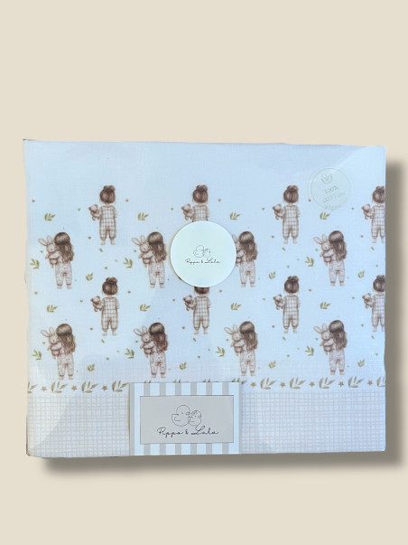 SET DI LENZUOLE DA CULLA DOLCE SONNO BIMBA
