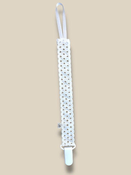 PORTA CIUCCIO STRISCIA RICAMATA MAYA