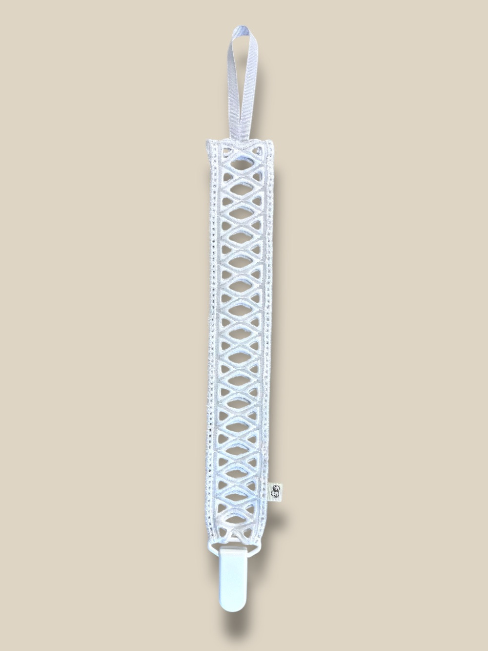 PORTA CIUCCIO STRISCIA RICAMATA ÉTNICO