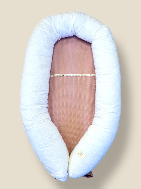 NIDO REDUCTOR 4 EN 1 ROSA EMPOLVADO Y PLUMETIS