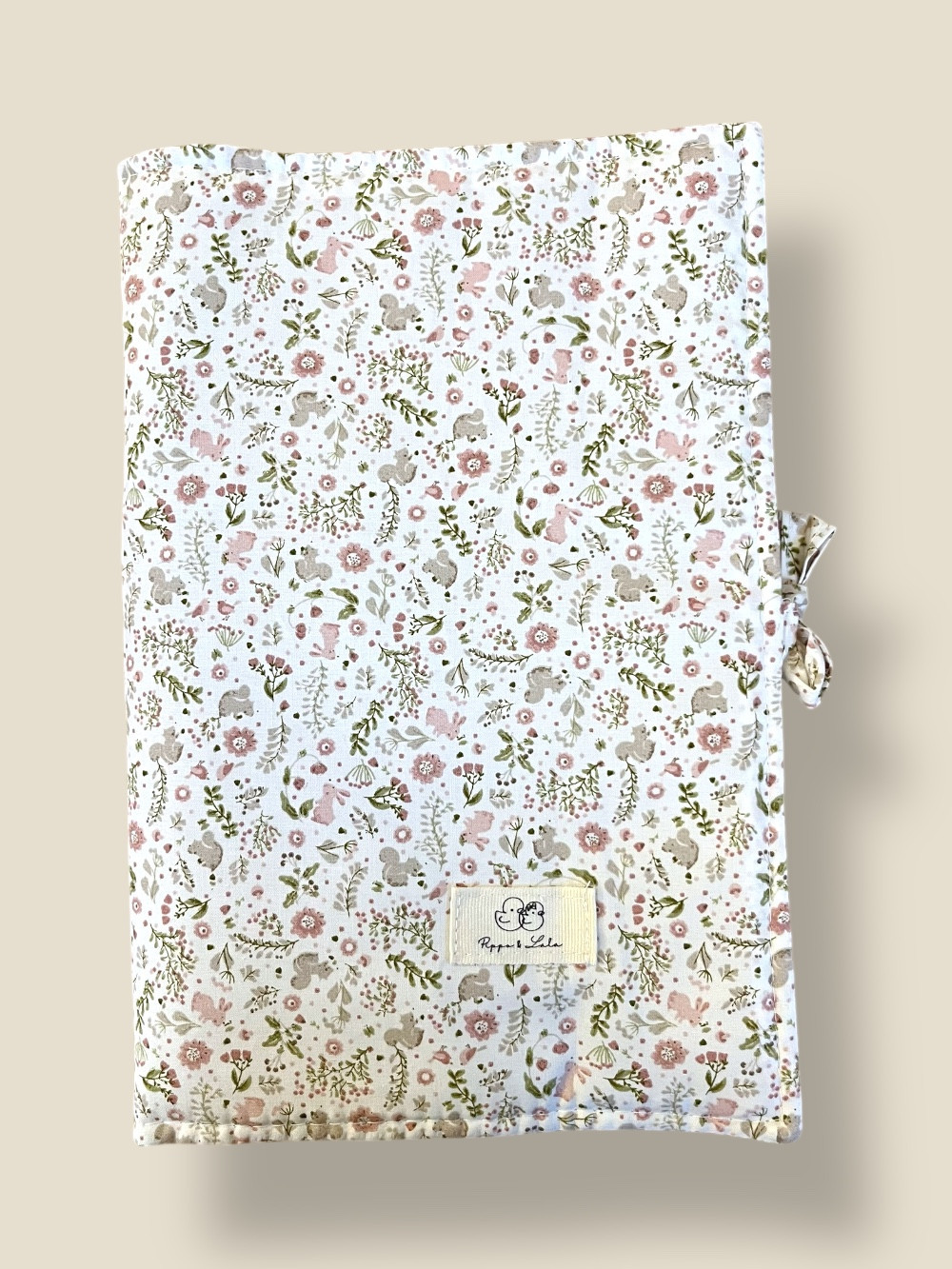 PORTA PAÑALES Y TOALLITAS CONEJITOS