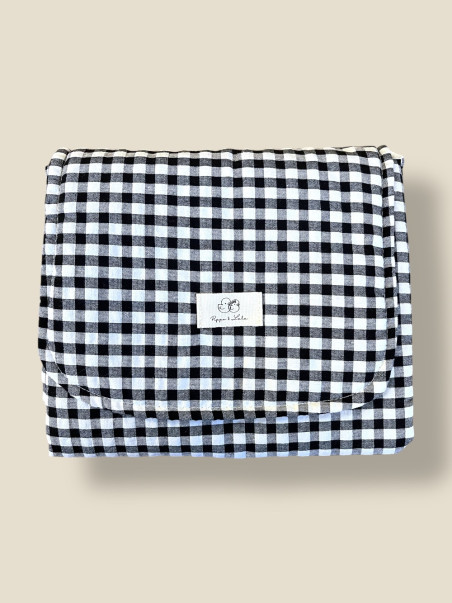 CAMBIADOR DE PASEO VICHY NEGRO