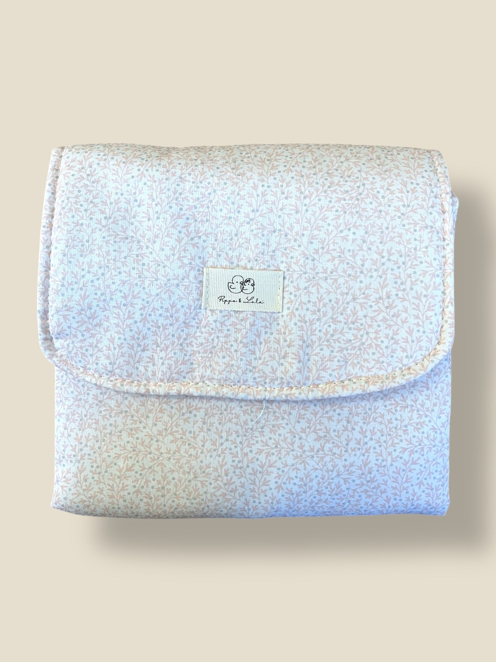 FASCIATOIO PORTATILE FLOWER ROSA BABY