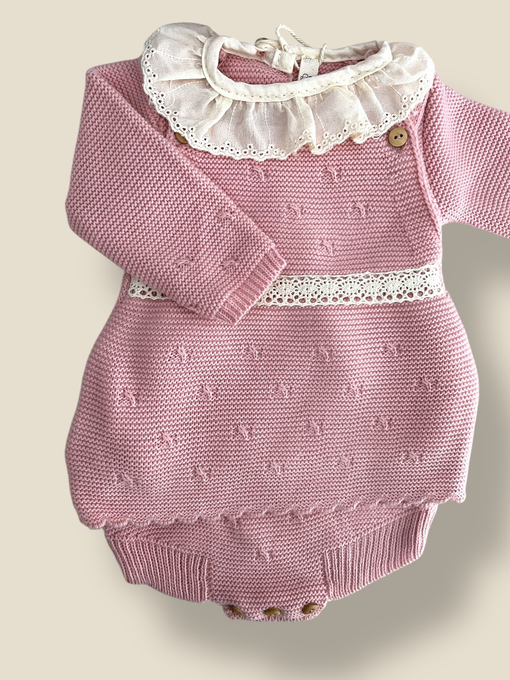 CONJUNTO MAVIE 4 PIEZAS ROSA ANTIGUO