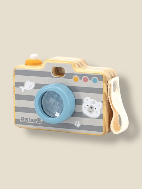 CAMARA DE MADERA JUGUETE MONTESSORI