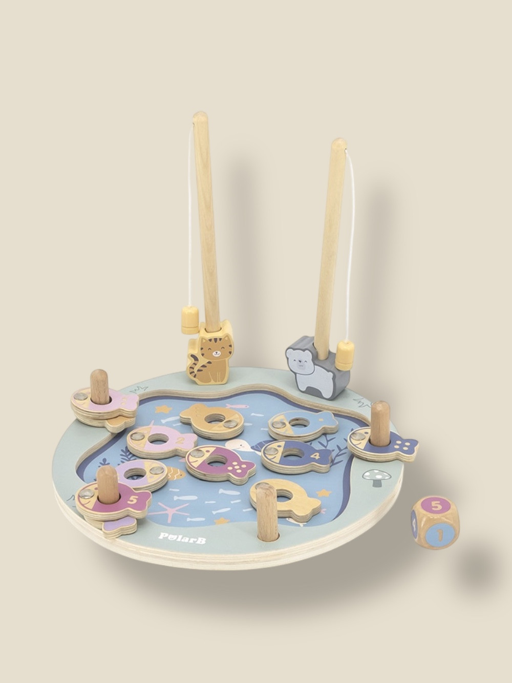 GIOCO MAGNETICO DELLA PESCA CON LAGHETTO