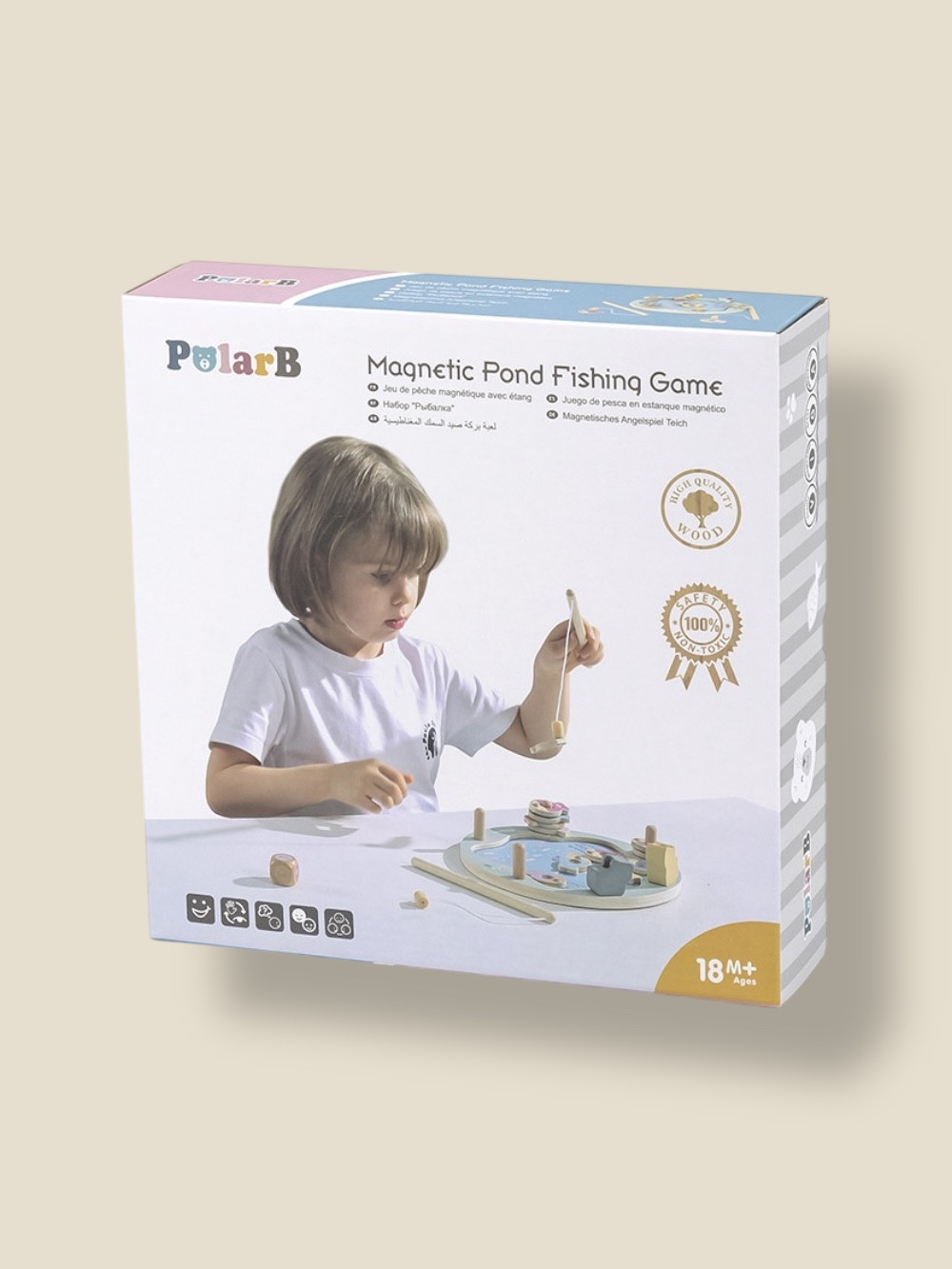 GIOCO MAGNETICO DELLA PESCA CON LAGHETTO