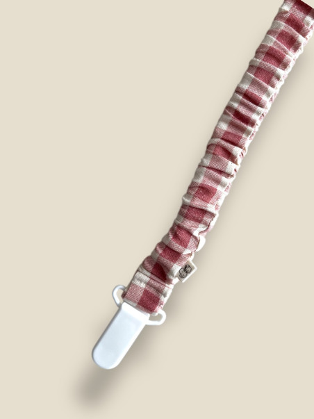 CHUPETERO RIZADO LIBERTY VICHY ROSA