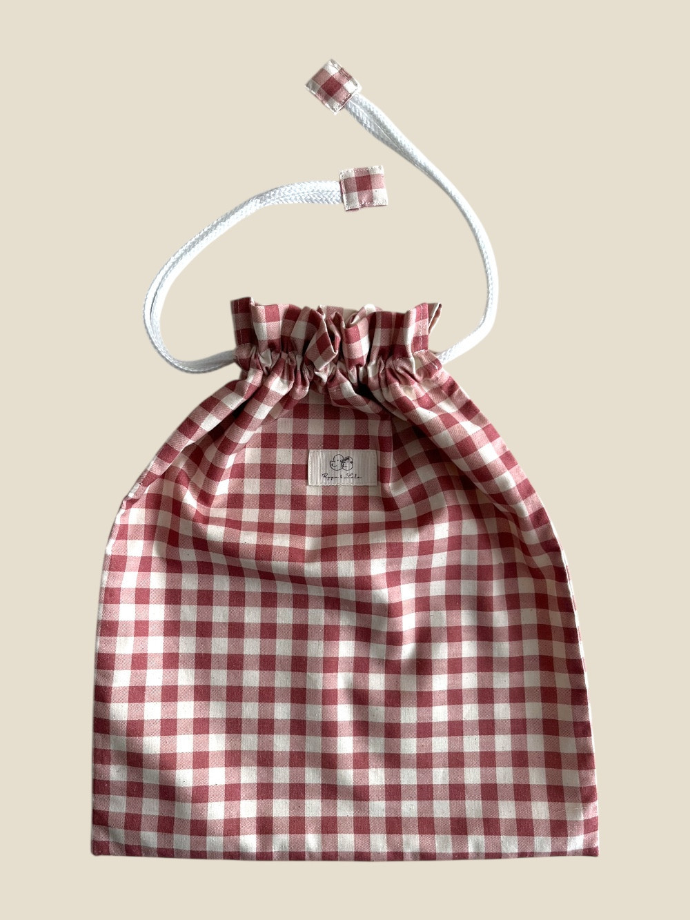 BOLSA MULTIUSO VICHY ROSA