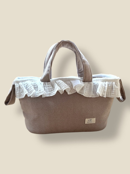 BOLSO POCKET ESPIGA BEIGE