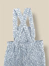 PETO DE BAMBULA ESTAMPADO CORALES CELESTE Y BIANCO
