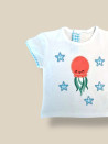 COMPLETO MARE MAGLIETTA E COSTUME POLPO