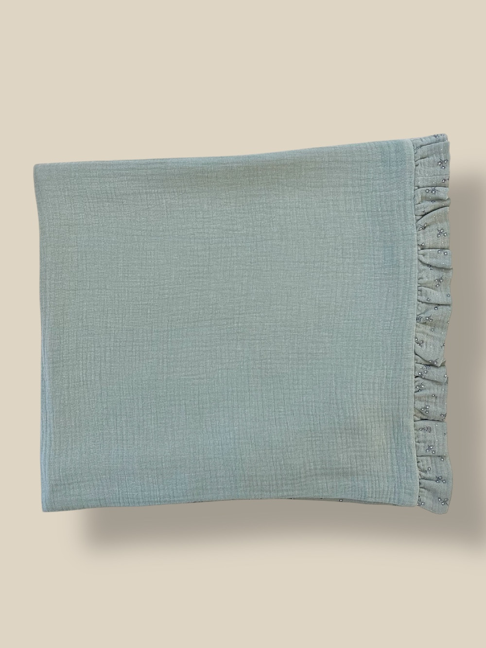 MUSELINA REVERSIBLE VERDE FOREST