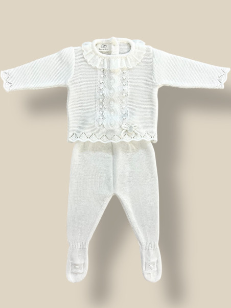 COMPLETO IN FILO DI COTONE VEGA