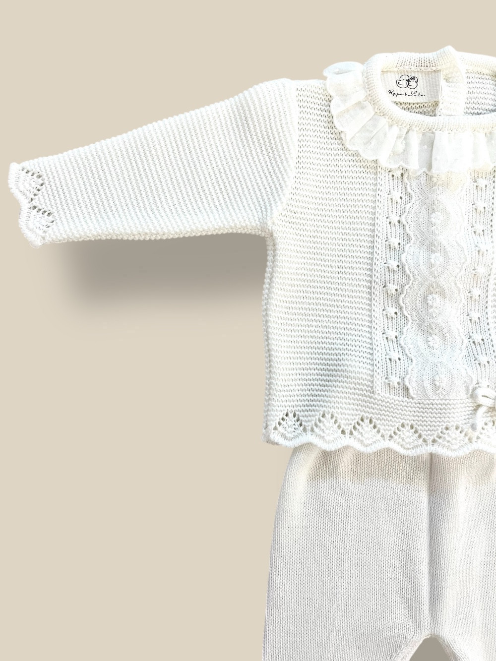 COMPLETO IN FILO DI COTONE VEGA