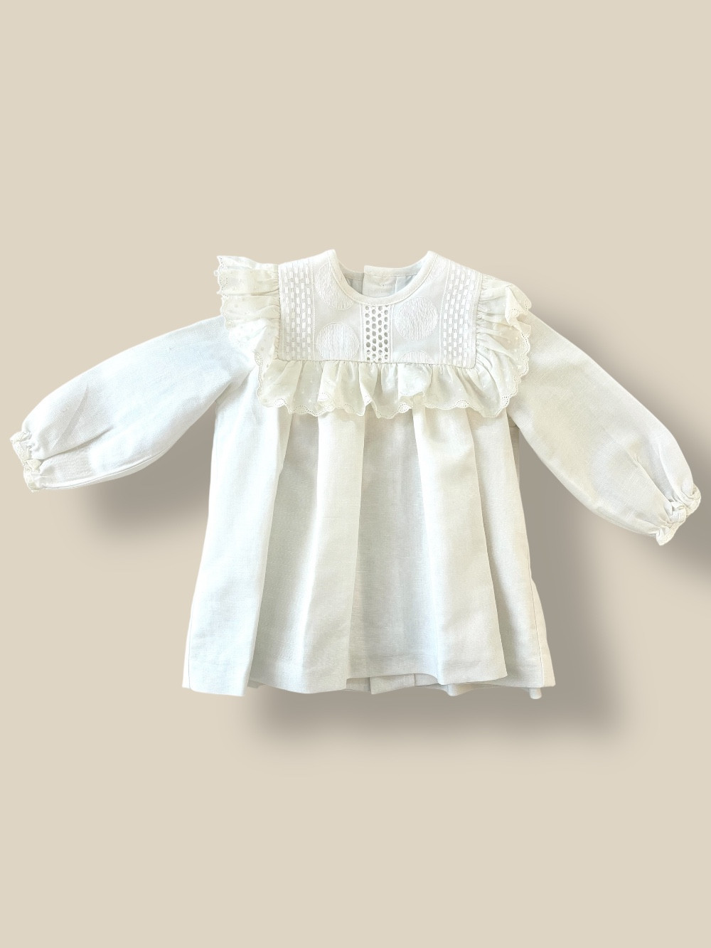 VESTIDITO CEREMONIA TALCO