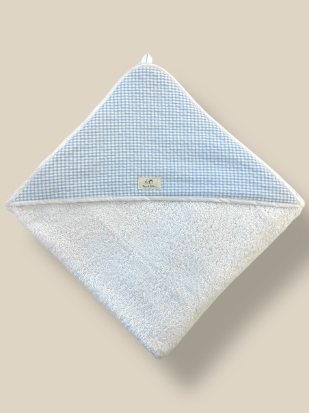 CAPA DE BAÑO VICHY CELESTE