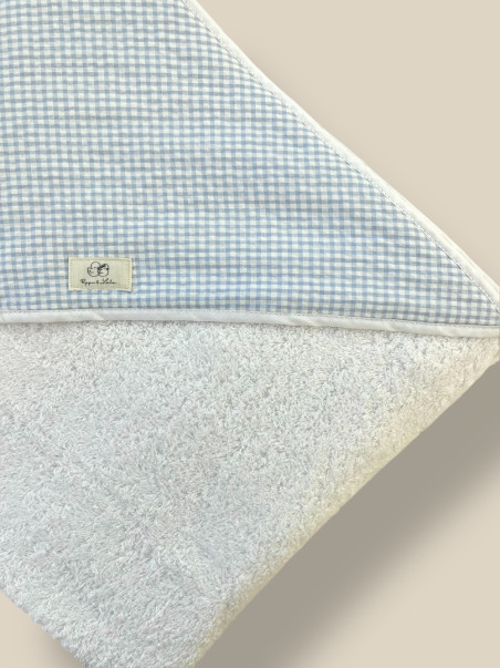CAPA DE BAÑO VICHY CELESTE