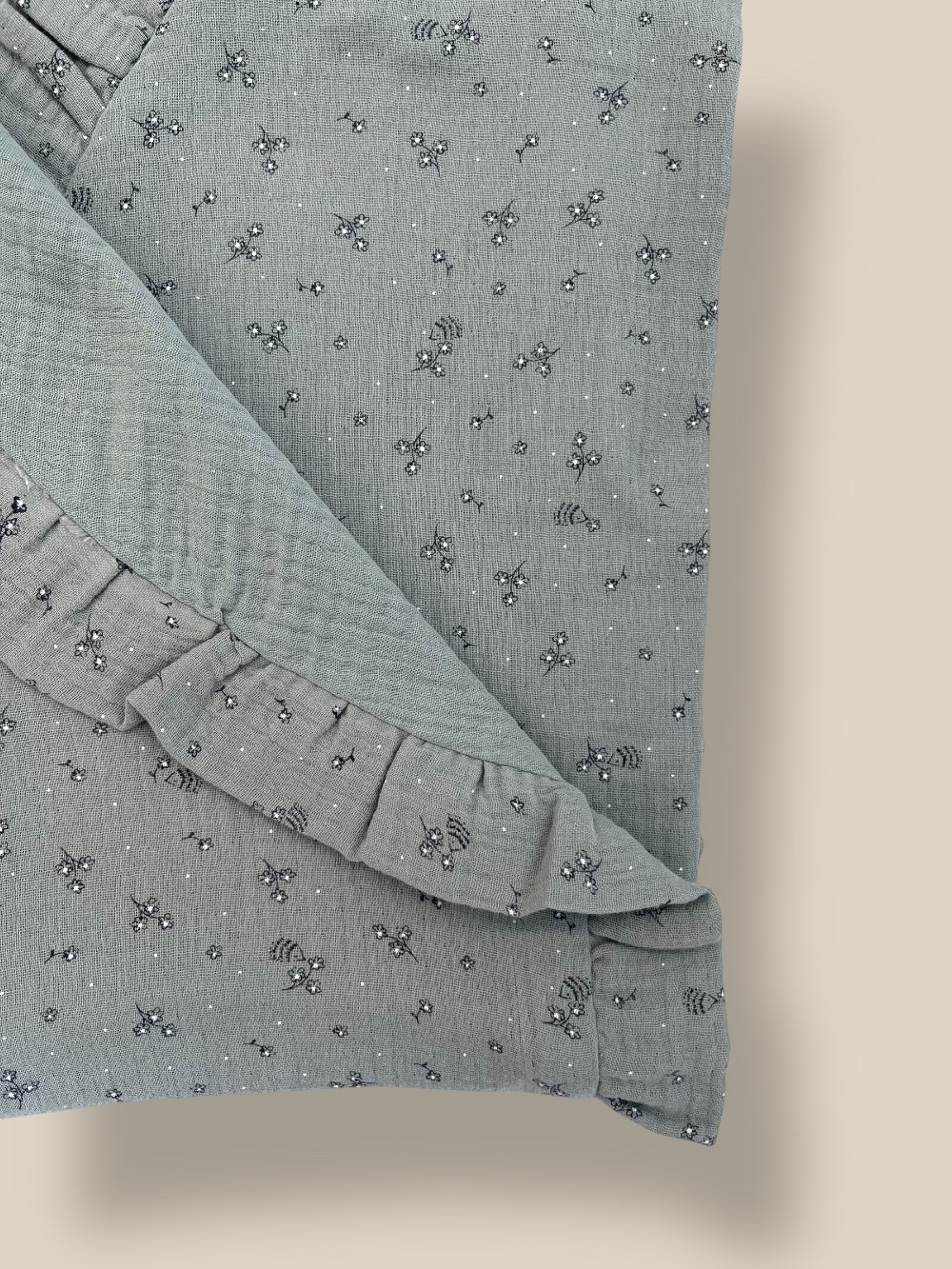 MUSELINA REVERSIBLE VERDE FOREST