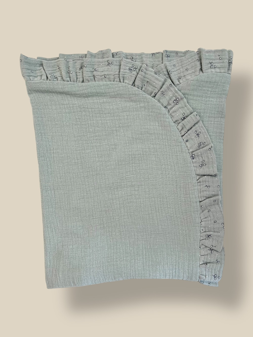 MUSELINA REVERSIBLE VERDE FOREST