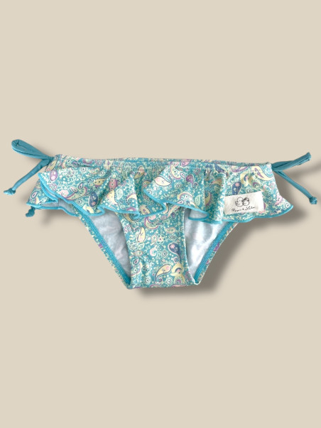 BIKINI  SLIP NIÑA PAISLEY