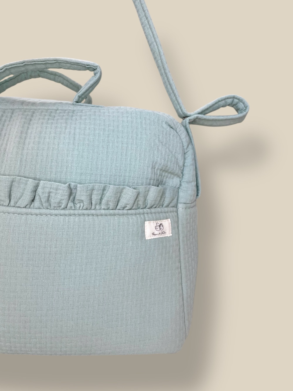BORSA MATERNITY VERDE SALVIA