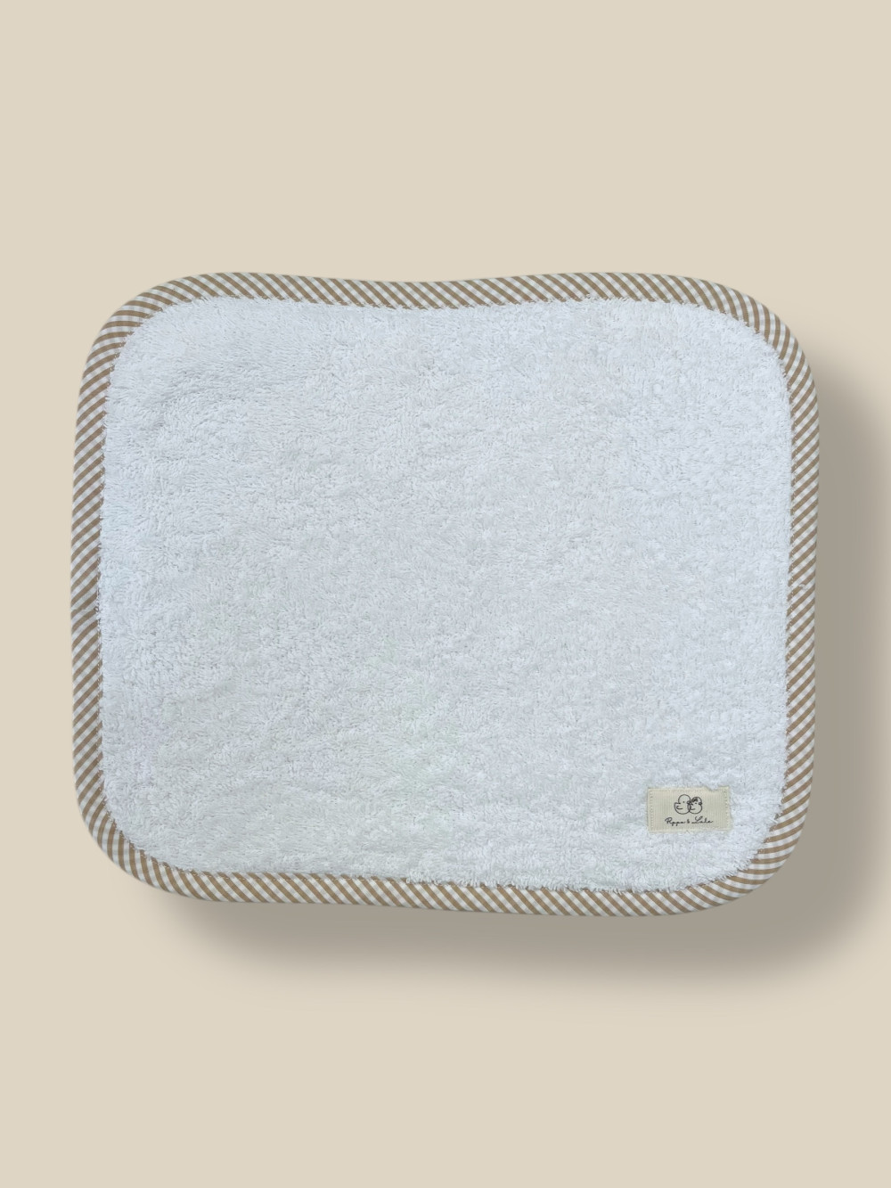 ASCIUGAMANO DA VIAGGIO RIGHE BEIGE