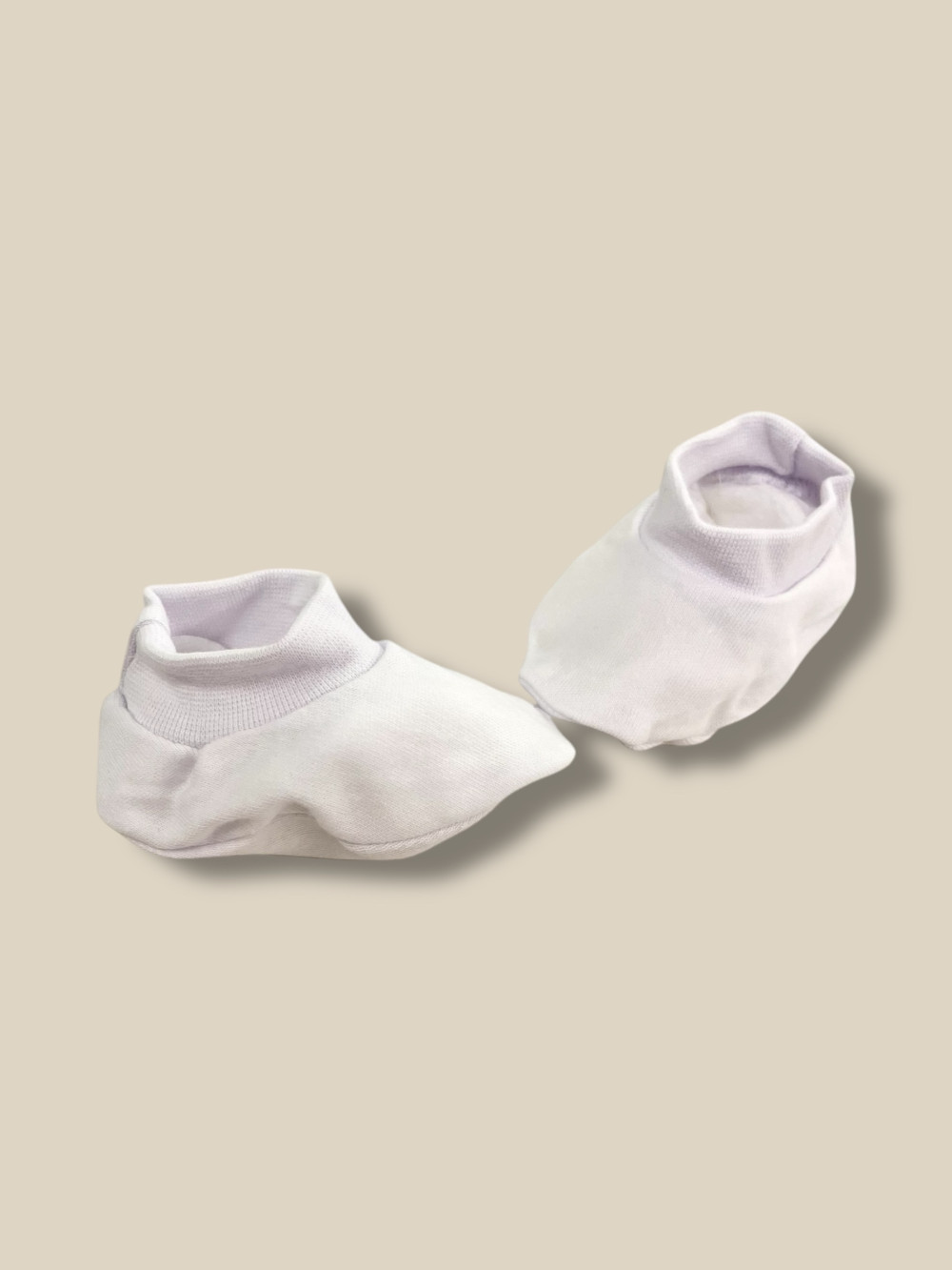 SET CUFFIETTA OSPEDALE IN COTONE BIANCO