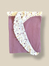 MUSELINA REVERSIBLE FLEURS