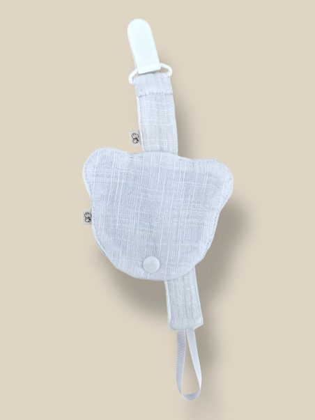 PORTACIUCCIO CON BORSETTA SALVA CIUCCIO TEDDY BIANCO