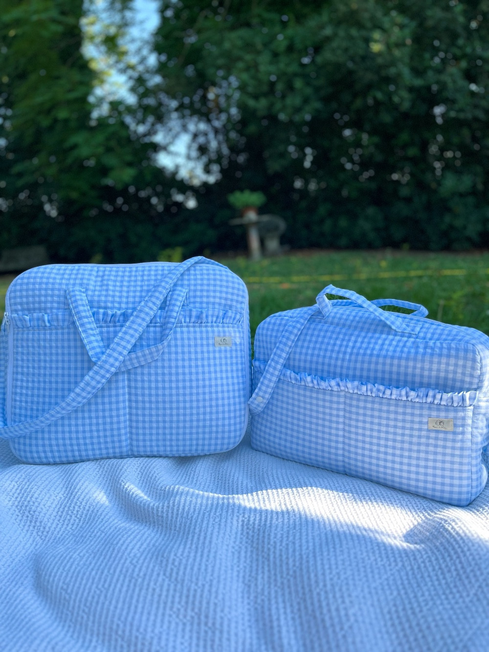 BORSA MATERNITY VICHY AZZURRA
