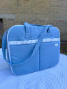 VALIGIA LINEN PLUMETIS CELESTE