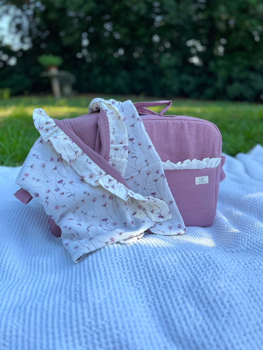 BOLSO LINEN PLUMETIS CIRUELA