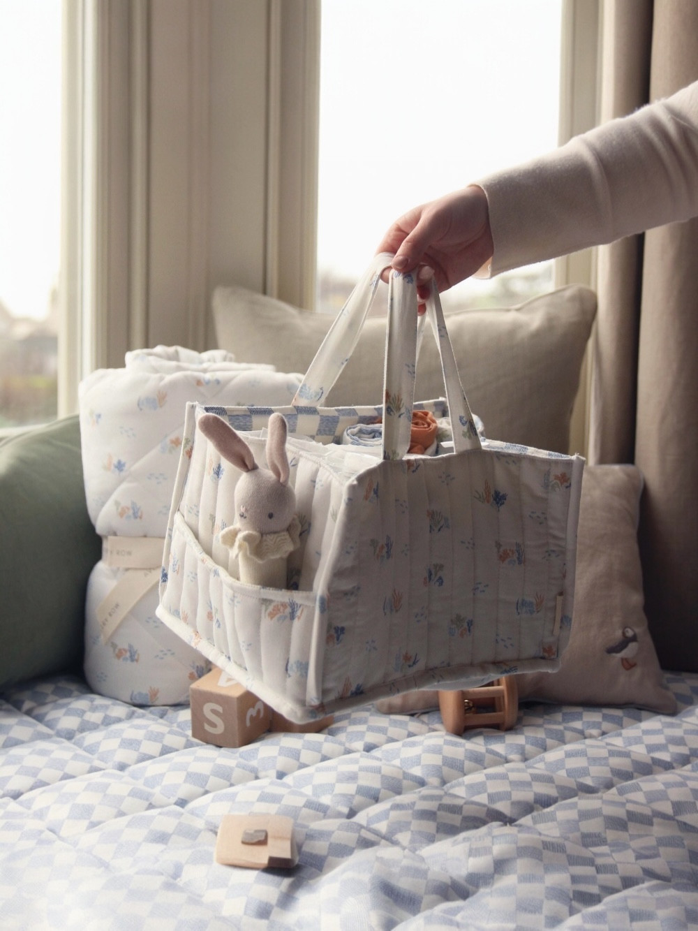 ORGANIZADOR DE PAÑALES PORTATIL VICHY