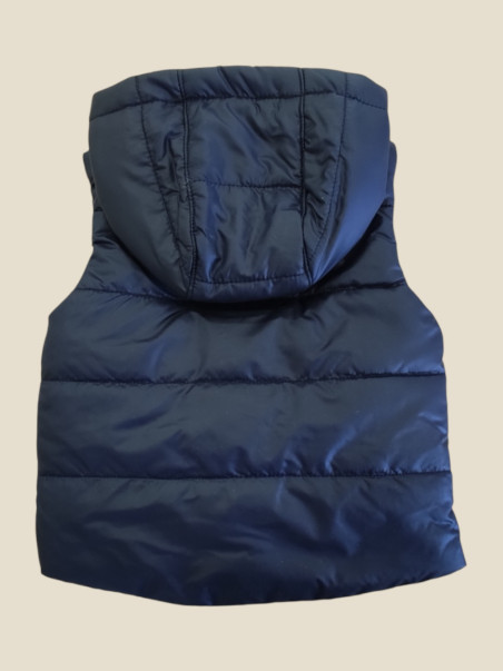 GILET SMANICATO BIMBO BLU MARINE