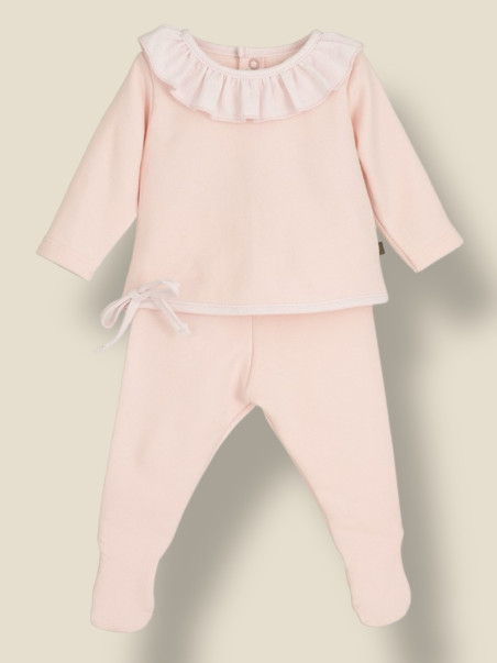 COMPLETINO DUE PEZZI ROSA