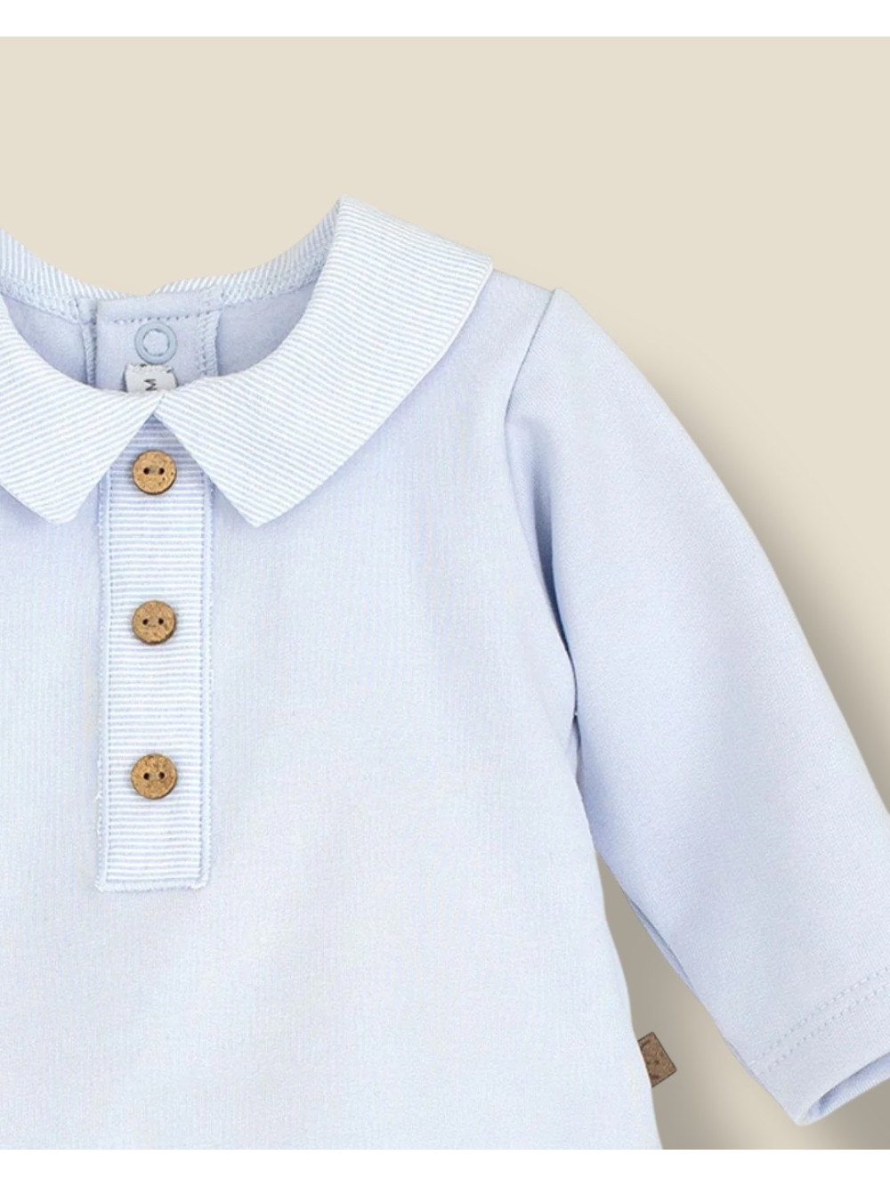 PIGIAMA DUE PEZZI AZZURRO