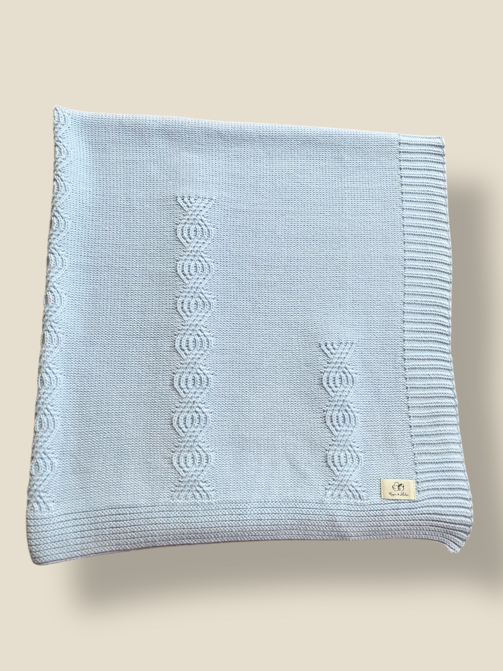 COPERTINA TRECCIA AZZURRA