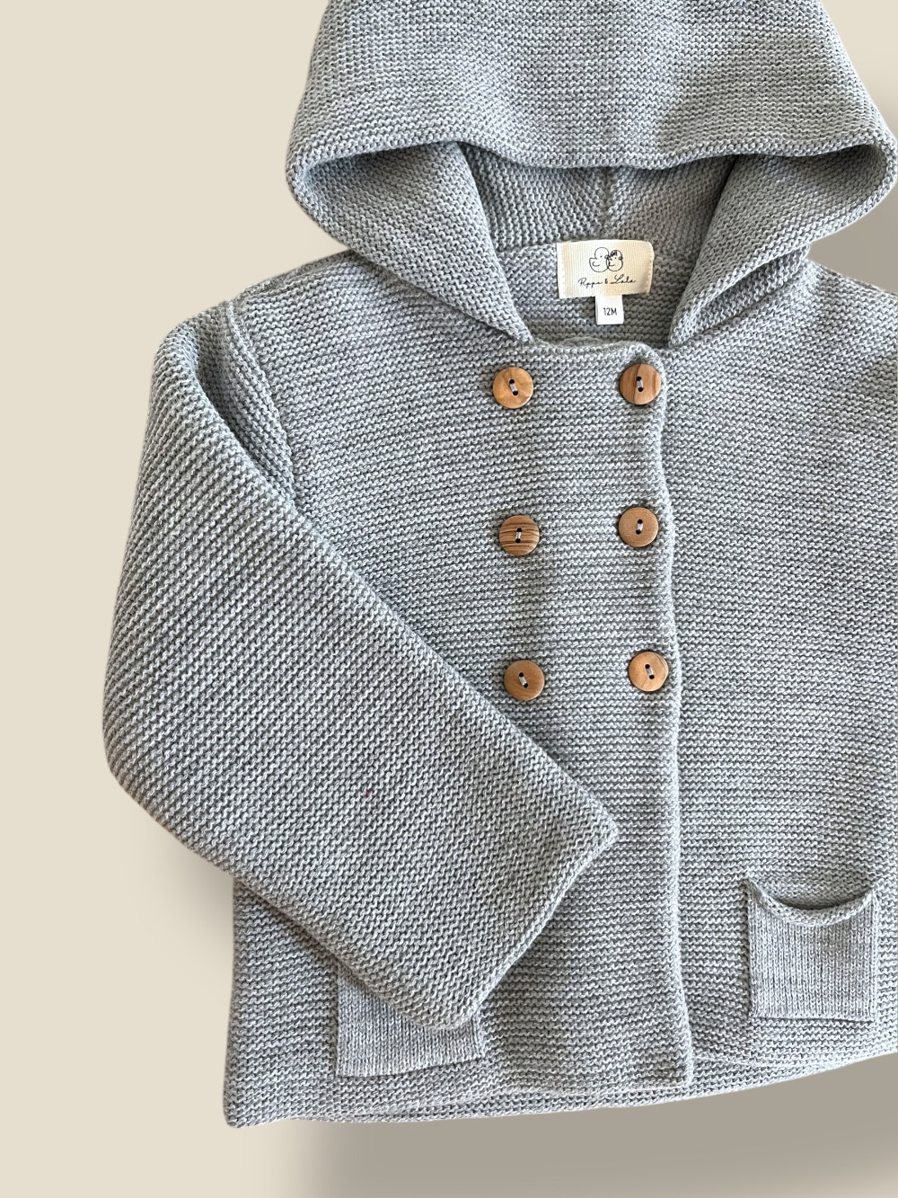 CAPPOTTINO TEDDY BIMBO GRIGIO