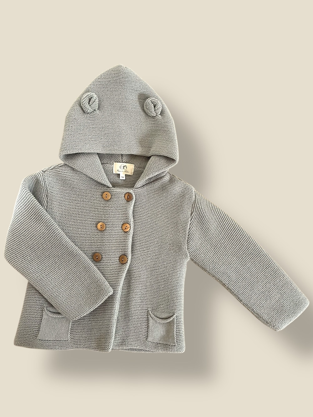 ABRIGO NIÑO TEDDY BEIGE