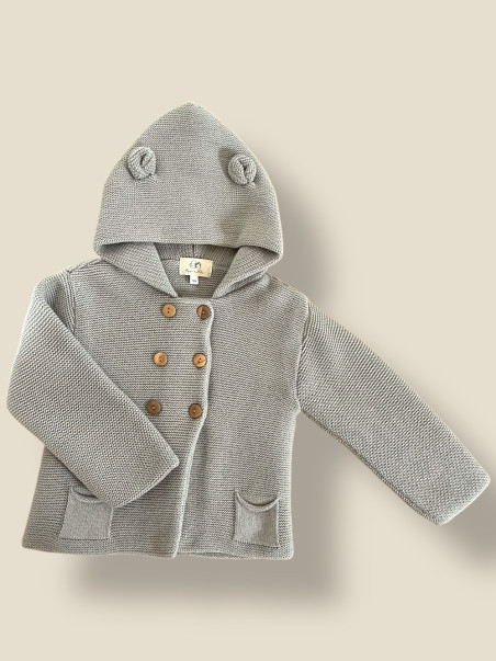 ABRIGO NIÑO TEDDY BEIGE