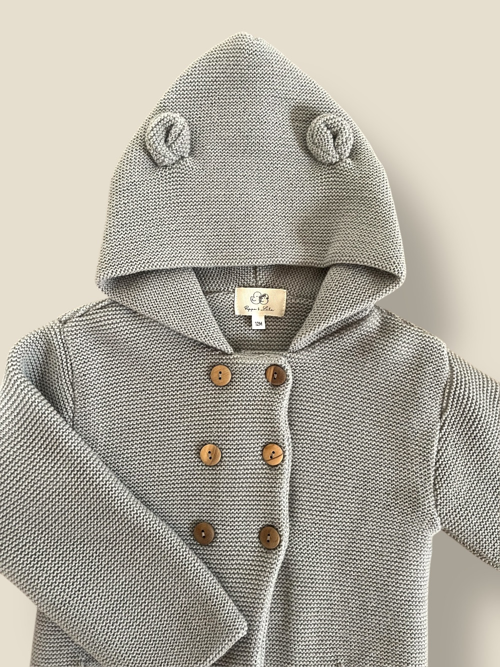 ABRIGO NIÑO TEDDY BEIGE