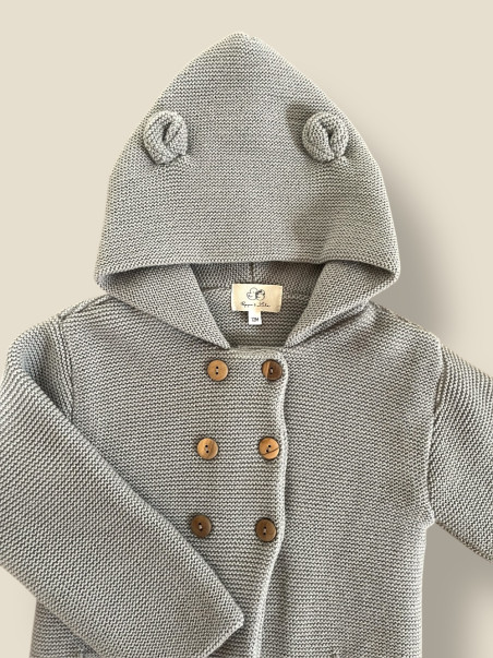 ABRIGO NIÑO TEDDY BEIGE