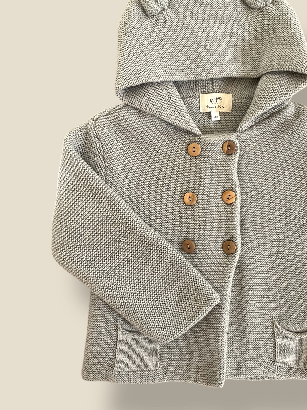 ABRIGO NIÑO TEDDY BEIGE